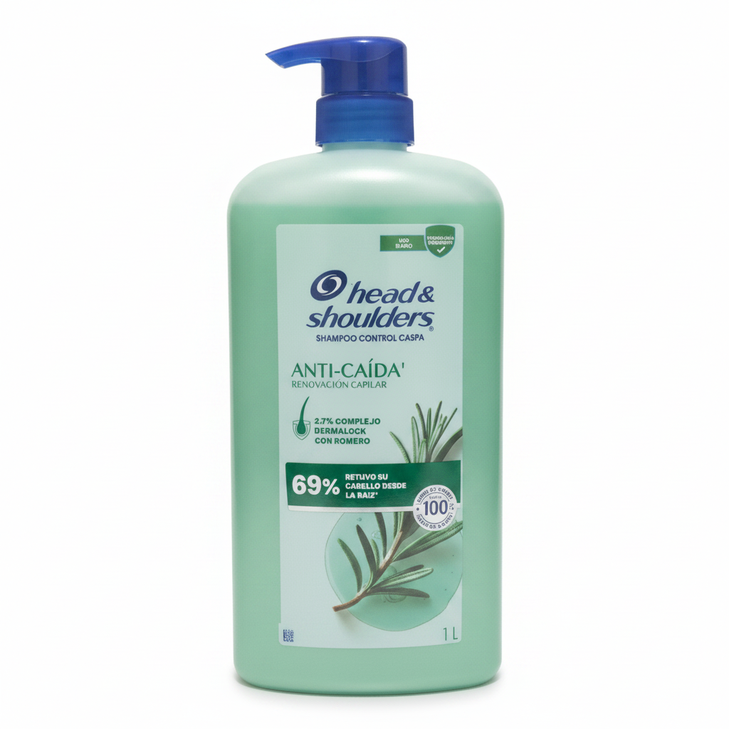 Head & Shoulders Shampoo Control Caspa Anti-Caída Renovación Capilar con Romero P&G