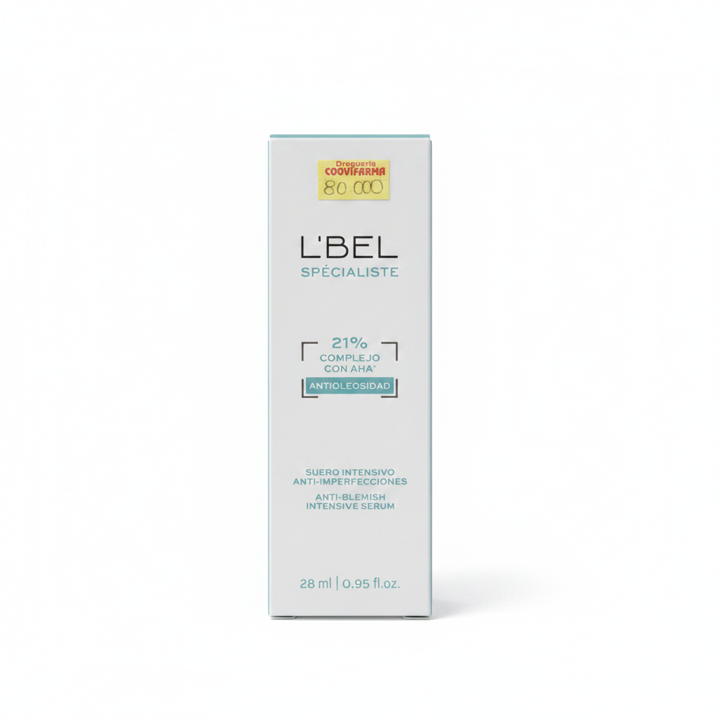 L'BEL SPÉCIALISTE Suero Intensivo Anti-Imperfecciones Antioleosidad 21% Complejo con AHA L'BEL