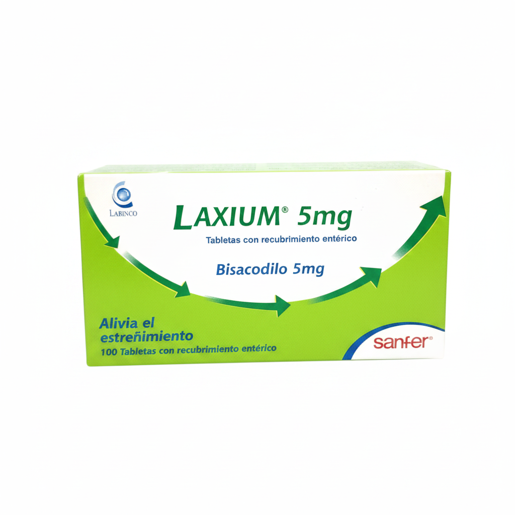 Laxium 5Mg Tabletas De Liberacion Retardada Caja X 100