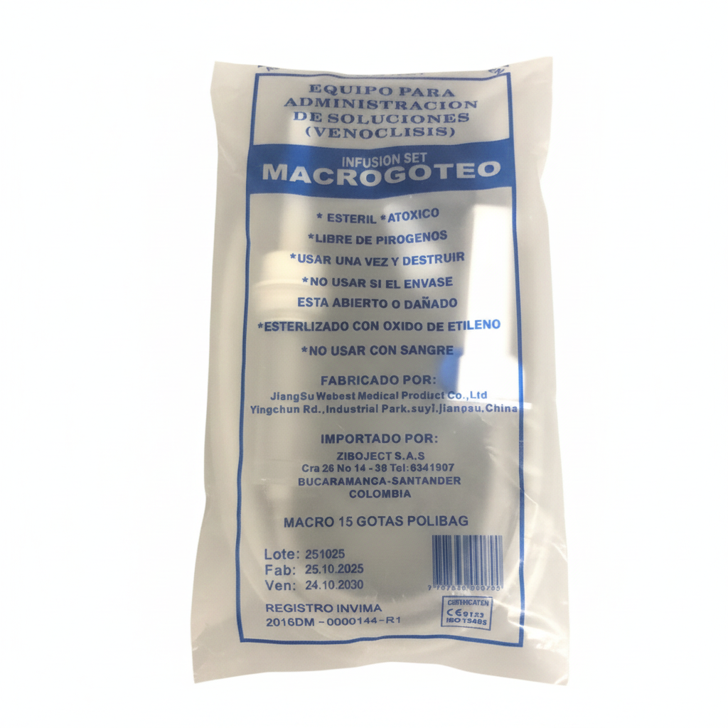 Macrogoteo 15 Gotas ZIBOJECT S.A.S