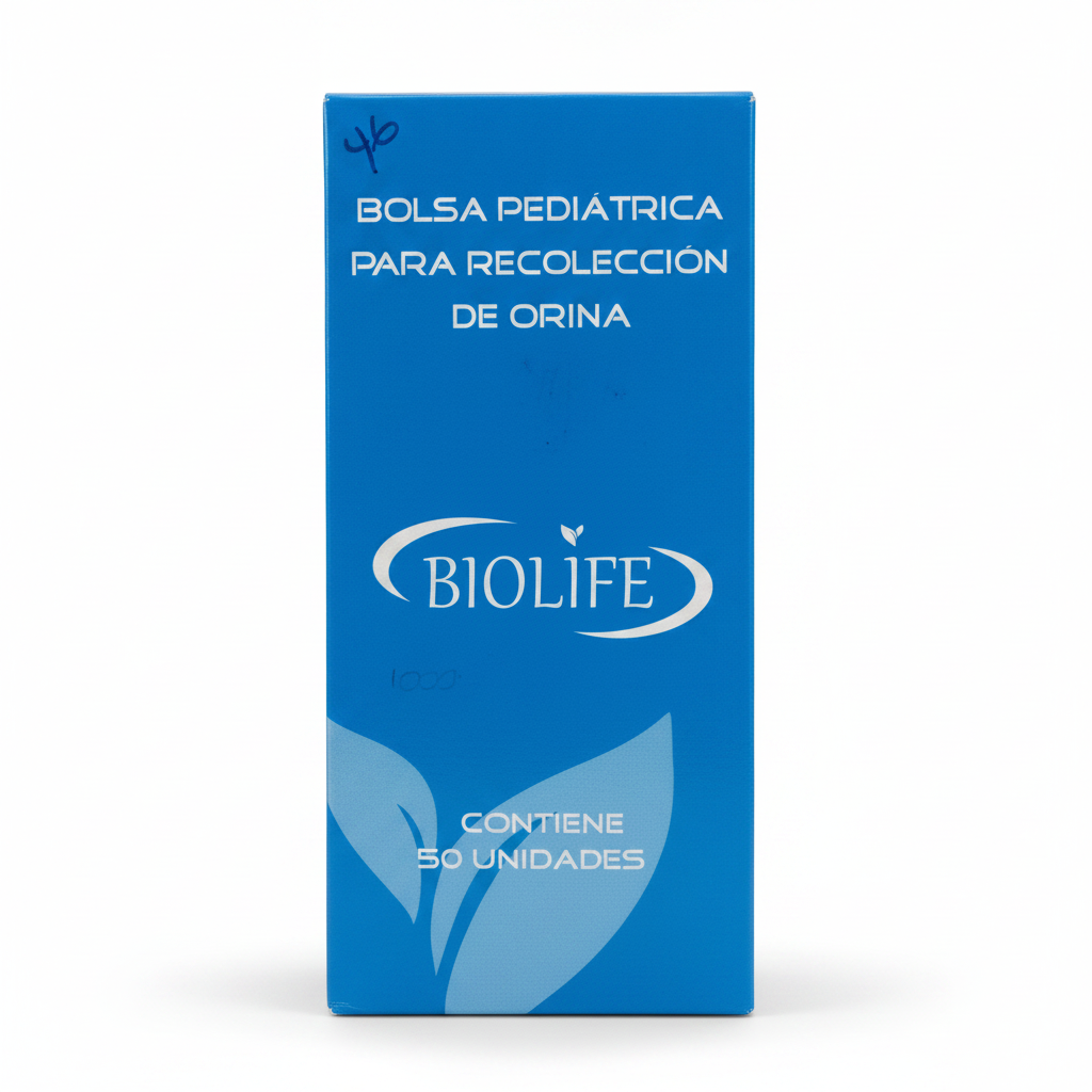 Biolife Bolsa Pediátrica para Recolección de Orina Biolife