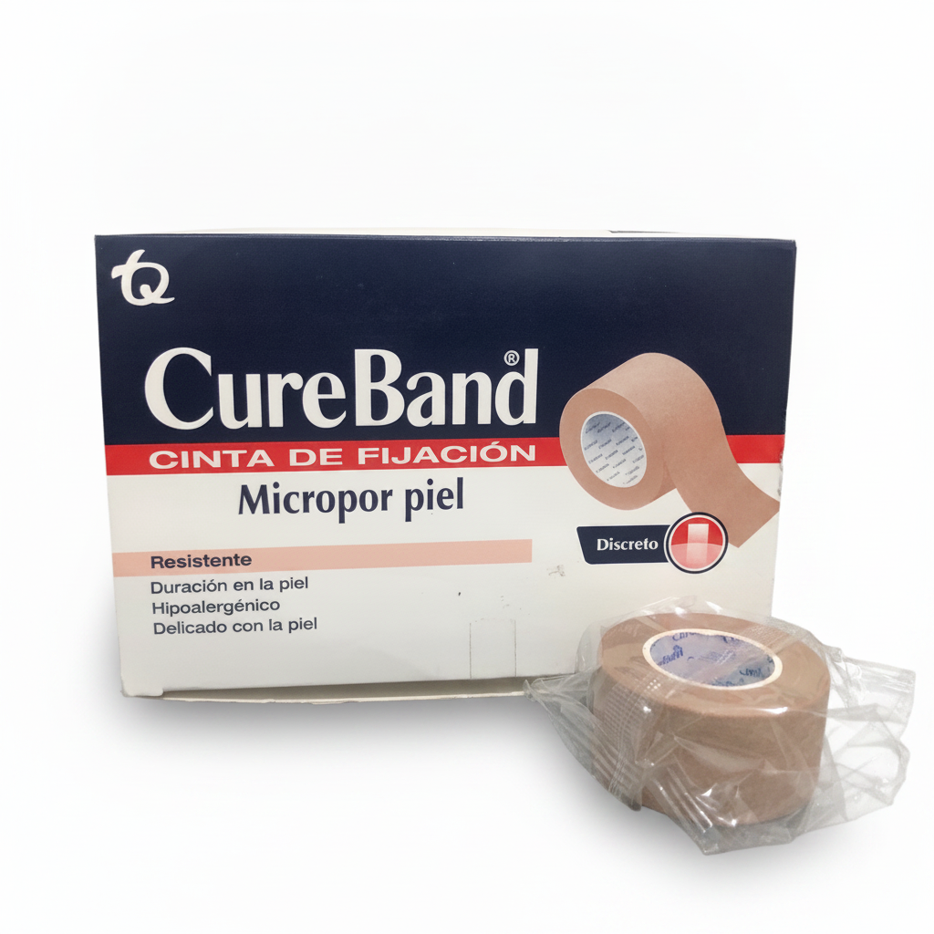 Micropor piel mediana CureBand Tecnoquímicas