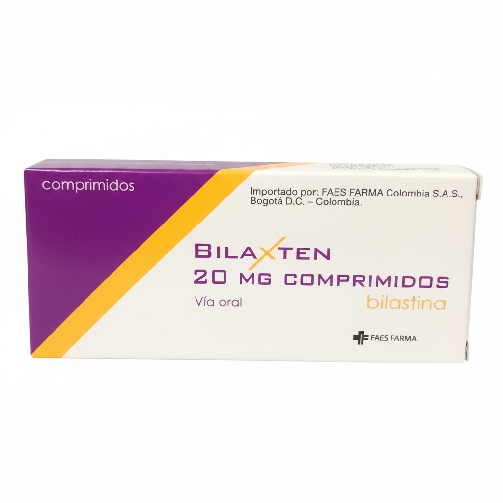 Bilaxten 20 mg comprimidos bilastina Faes Farma 