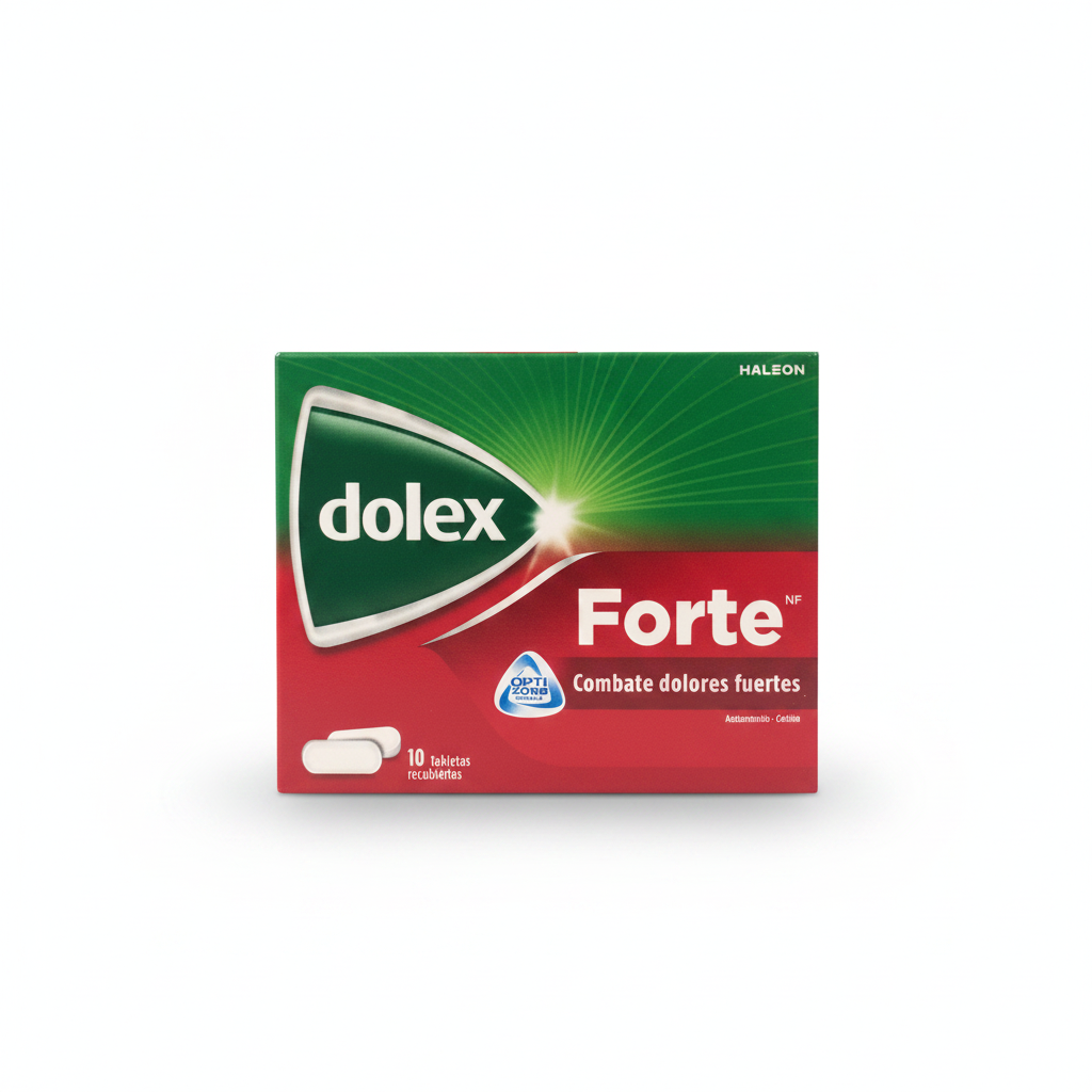 Dolex Forte NF combate dolores fuertes Haleon