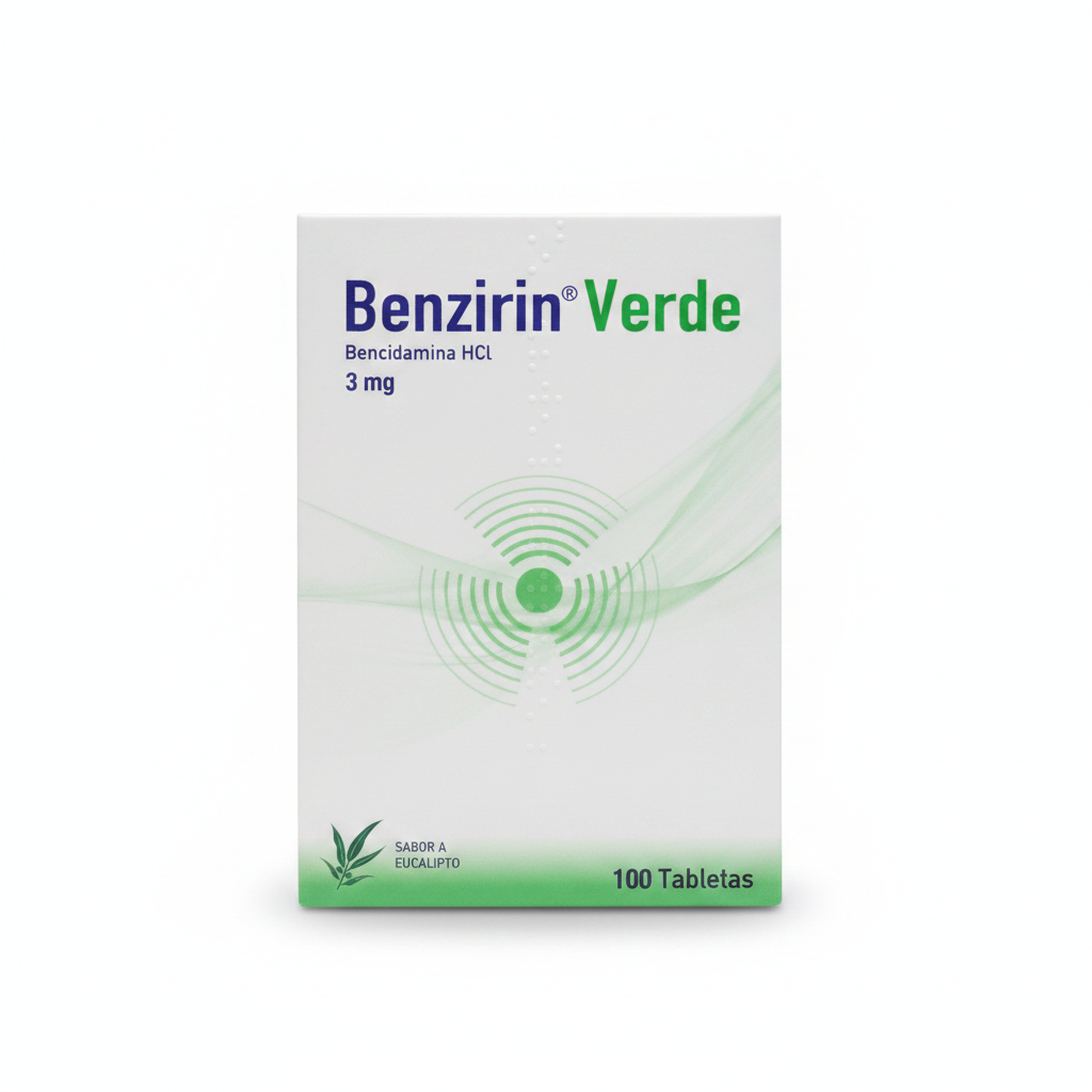 Benzirin Verde 3 mg Tecnoquímicas