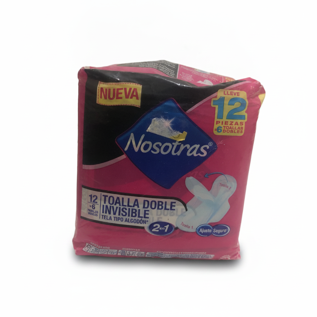 Nosotras Toalla Doble Invisible Familia