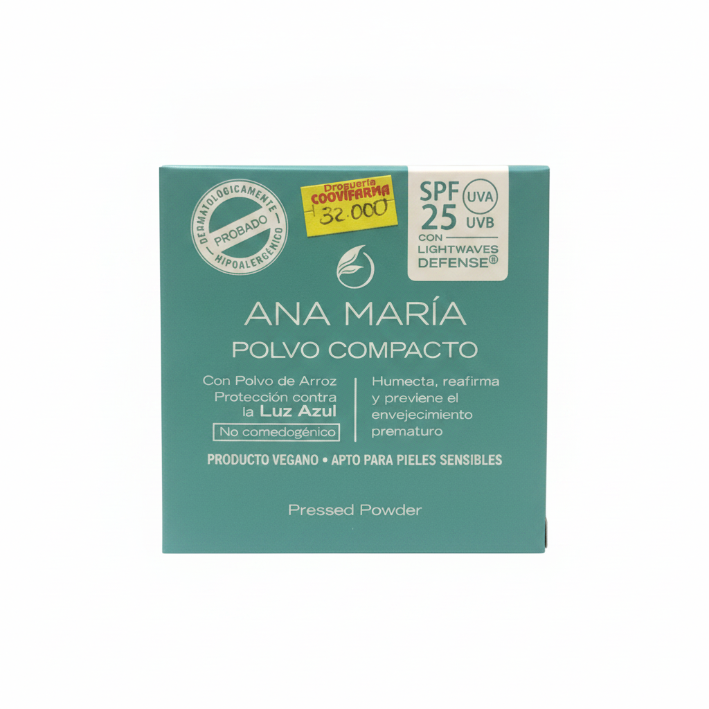 Ana María Polvo Compacto SPF 25