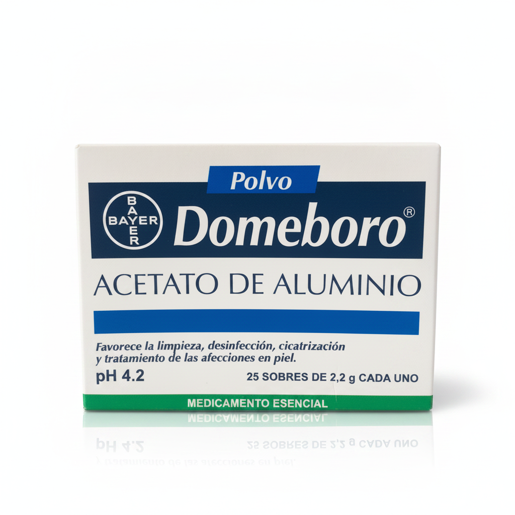 Domeboro Acetato De Aluminio Ph 4.2 Polvo Bayer