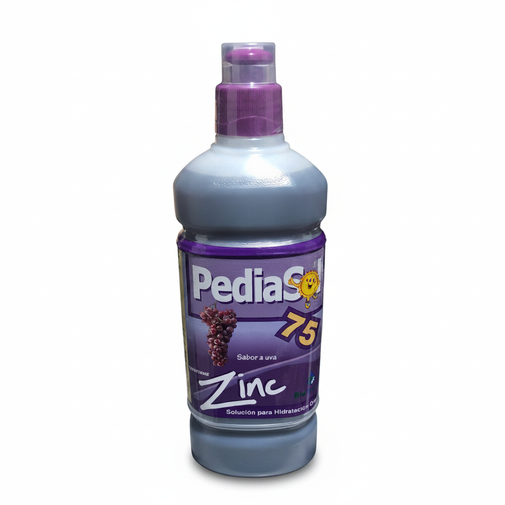 PediaSol sabor Uva 75 Zinc Biofluidos