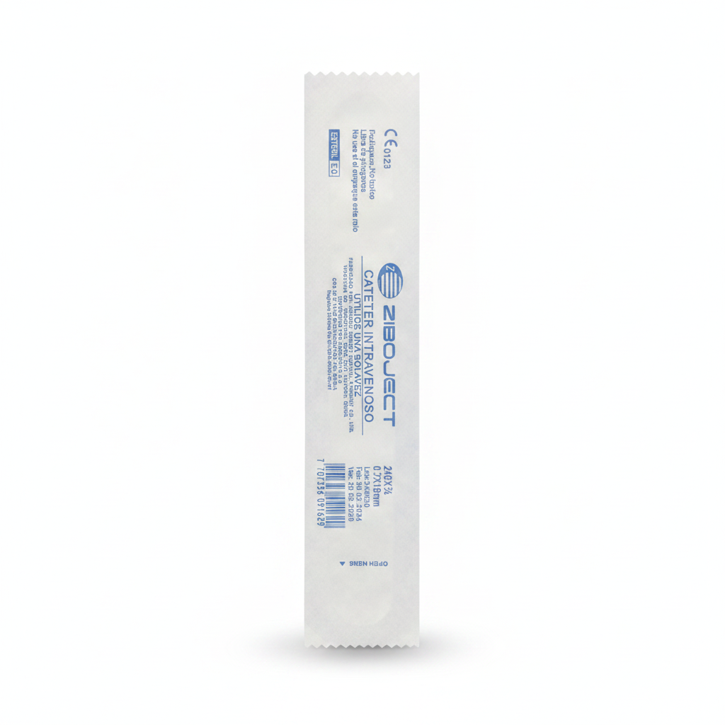ZIBOJECT Cateter Intravenoso 24GX3/4 (0.7X19mm) JIANGSU WEBEST MEDICAL PRODUCT CO., LTD.