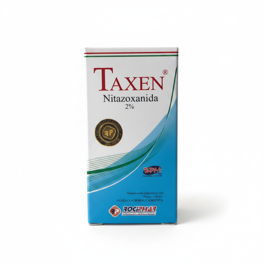 Nitazoxanida Taxen 2% Rociphar 