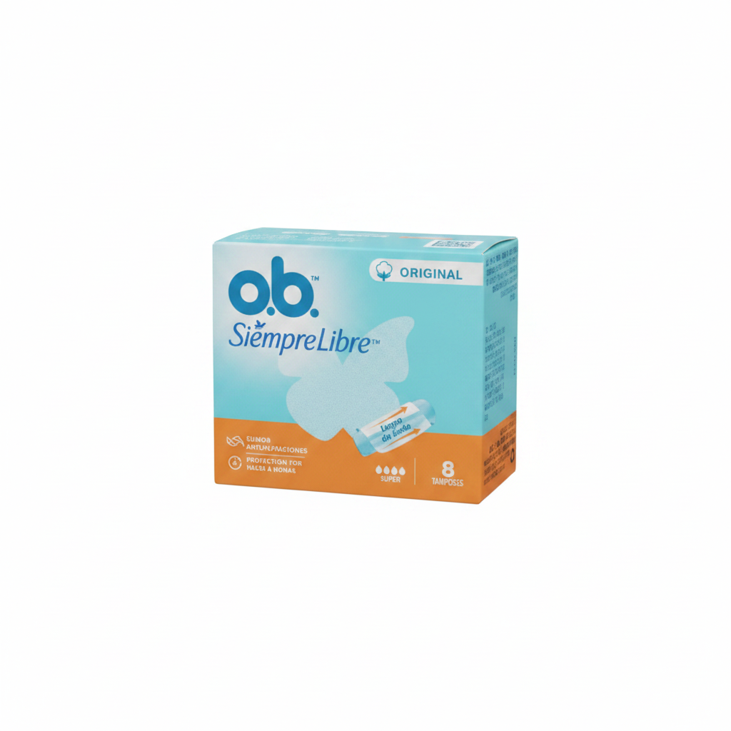 Tampon OB super siempre libre