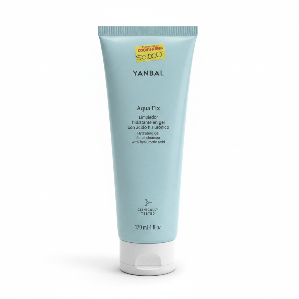 YANBAL Aqua Fix Limpiador hidratante en gel con ácido hialurónico YANBAL