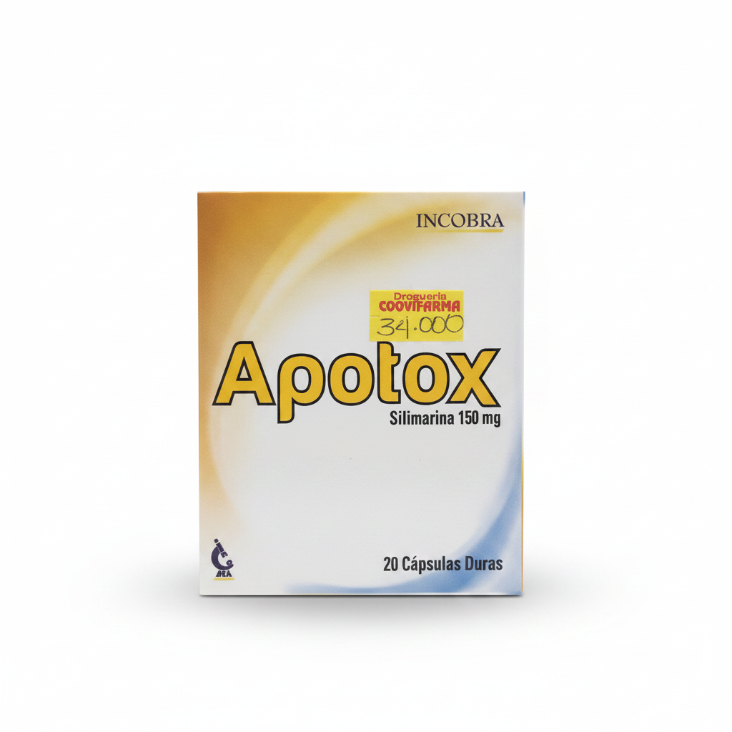 Apotox Silimarina 150 mg INCOBRA