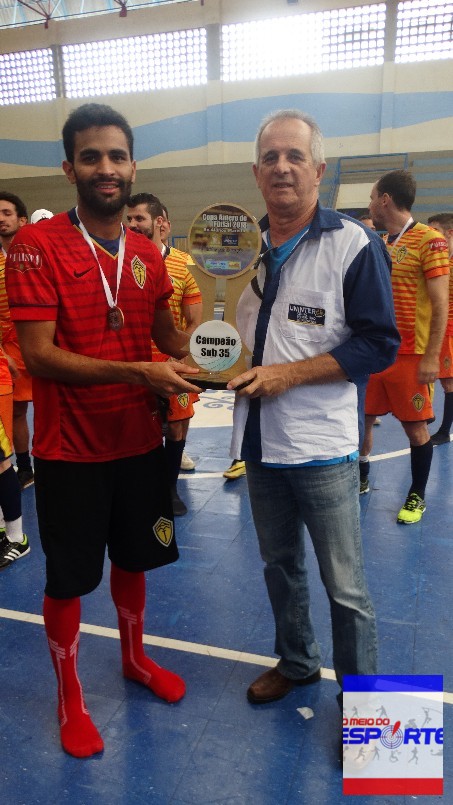 COPA ANTERO DE FUTSAL - Premiação do AMJ campeão do sub 35