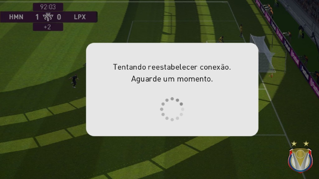 undefined - 1 X 1 conexão perdida agregar 
