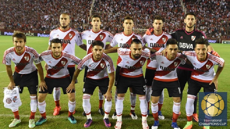 International Champions Cup SA - Escalação do River Plate