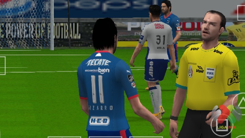 Liga MX -(Pes 2019 PPSSPP)  - Imágenes del partido 