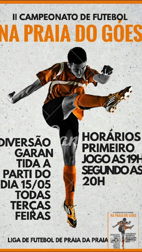 Campeonato De Futebol De Praia - Camp.fut.praia do goes