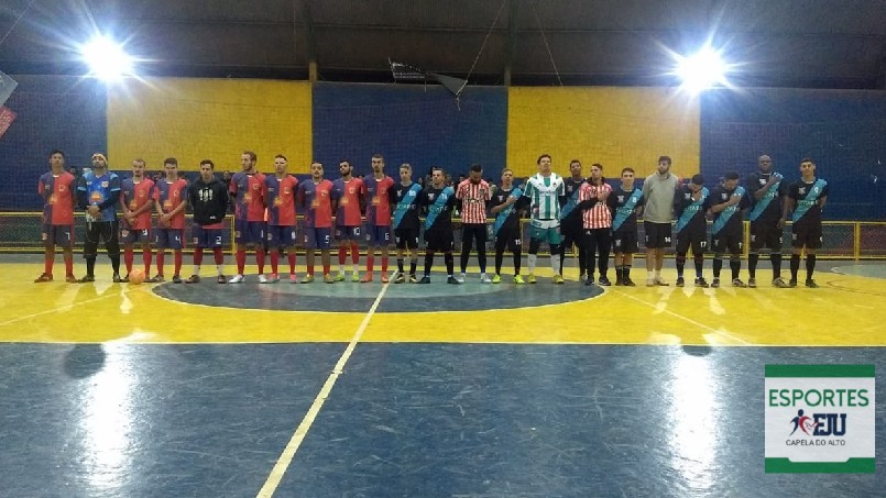 COPA FJU de Futsal 2019 ⚽️🏆🥇🥈🥉 - Momento do Hino Nacional Brasileiro 