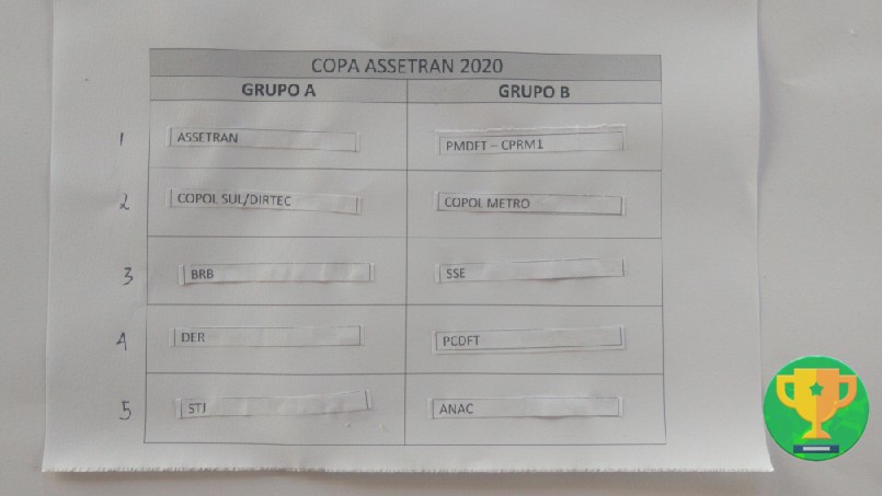 undefined - GRUPOS sorteados (BRB = TCU)