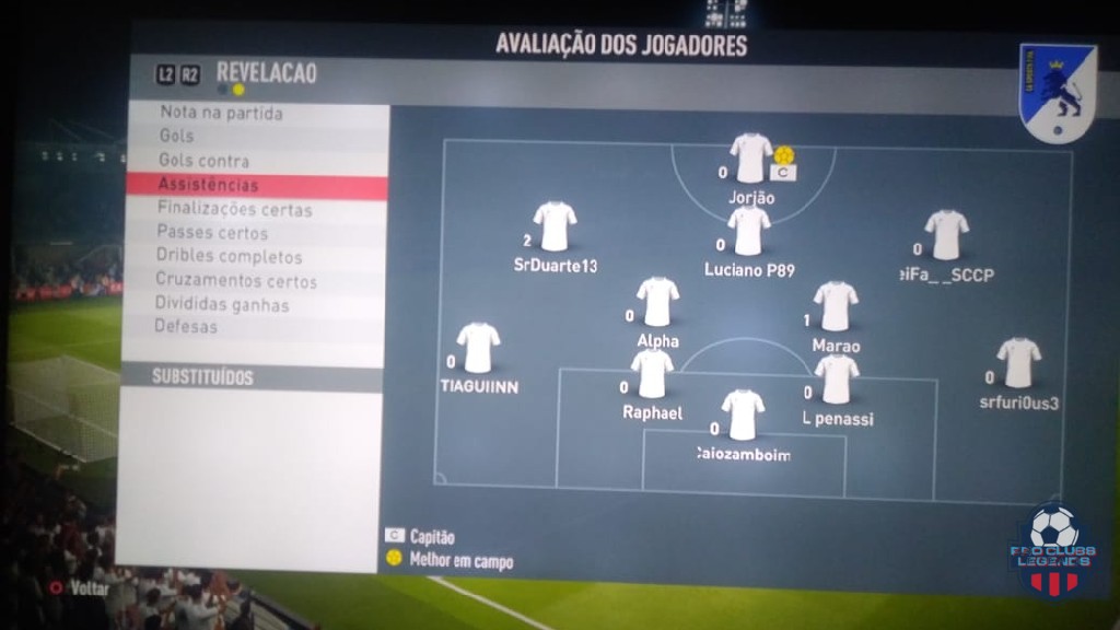 undefined - Assistências 