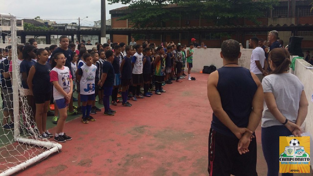 undefined - Imagem da Abertura do Campeonato Escolar Luiz Pinho
