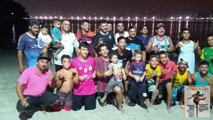 Campeonato De Futebol De Praia - primeiro campeonato