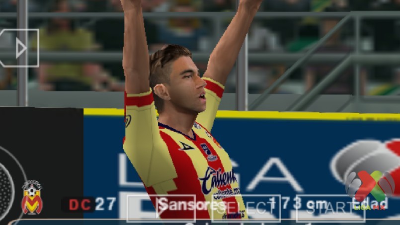 Liga MX -(Pes 2019 PPSSPP)  - Imágenes del partido 
