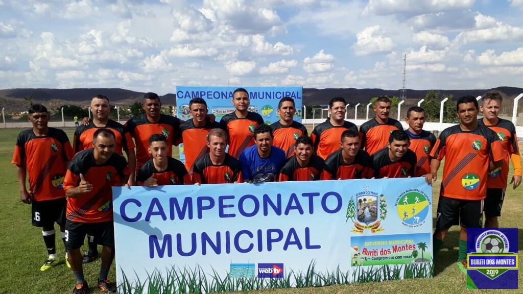 Campeonato Municipal Buriti dos Montes 2019 - Elenco Veteranos