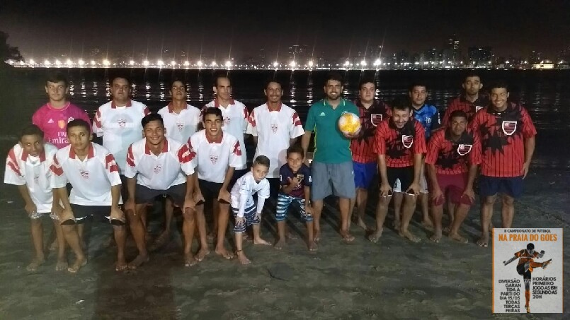 Campeonato De Futebol De Praia - Galáticos   x.   Liverpool