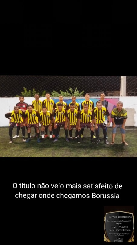 Copa Fut7 5° Região - Borussia vice campeão da copa fut7 ° região 