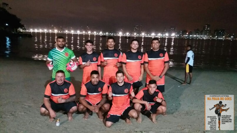 Campeonato De Futebol De Praia - Pracinha FC - Campeão- 2o campeonato