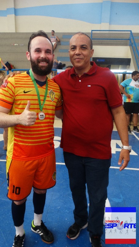 COPA ANTERO DE FUTSAL - Carlos Pedrosa(AMJ) melhor jogador da sub 35 e Sr. Junior
