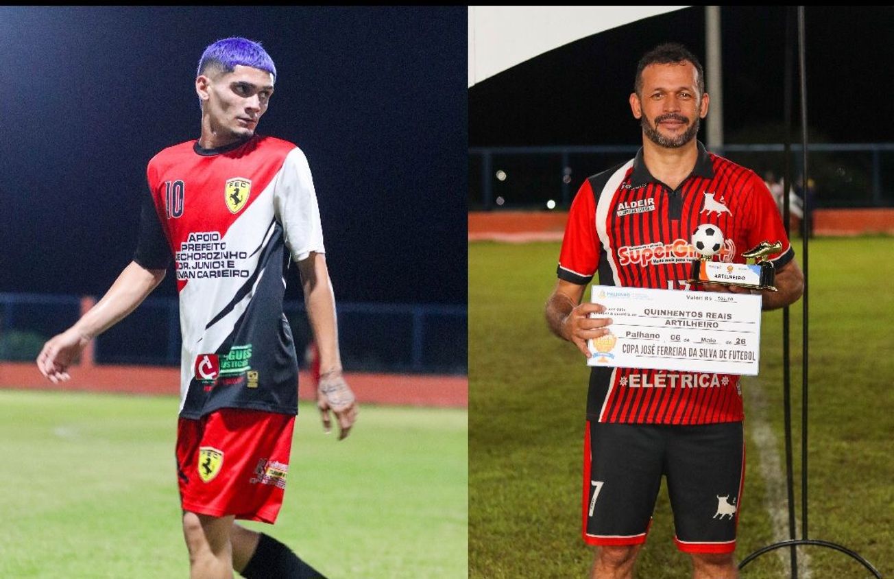 30ª Copa Cidade de Palhano de futebol 2026 - Lucas Kauan (Destaks) e Valdecir (Pratas da Casa) foram 