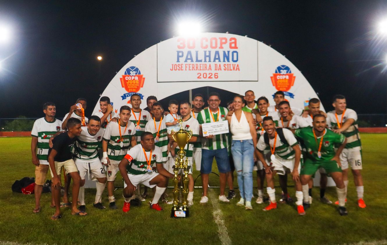 30ª Copa Cidade de Palhano de futebol 2026 - Farmácia Palhano vice-campeão