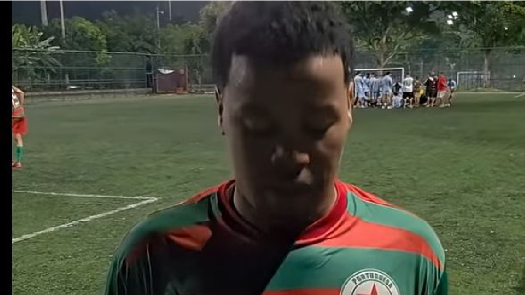 undefined - PT, capitão da equipe da portuguesa fala sobre a partida no fim do 1° tempo