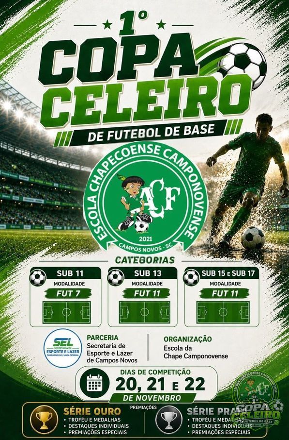 undefined - O celeiro catarinense vai respirar futebol de base!!!