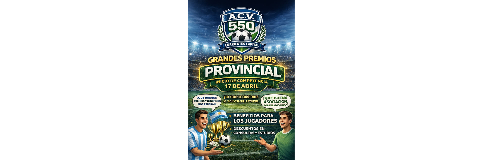 asociacion 550 A. C. V. 