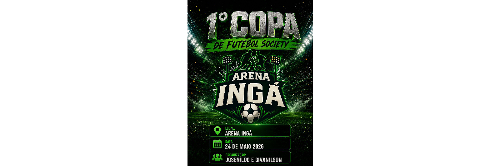 primeira copa arena ingá