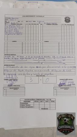 LIGA CATEQUILLA  - 