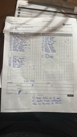 undefined - CÉDULA DUENDES VS ACATIC J1