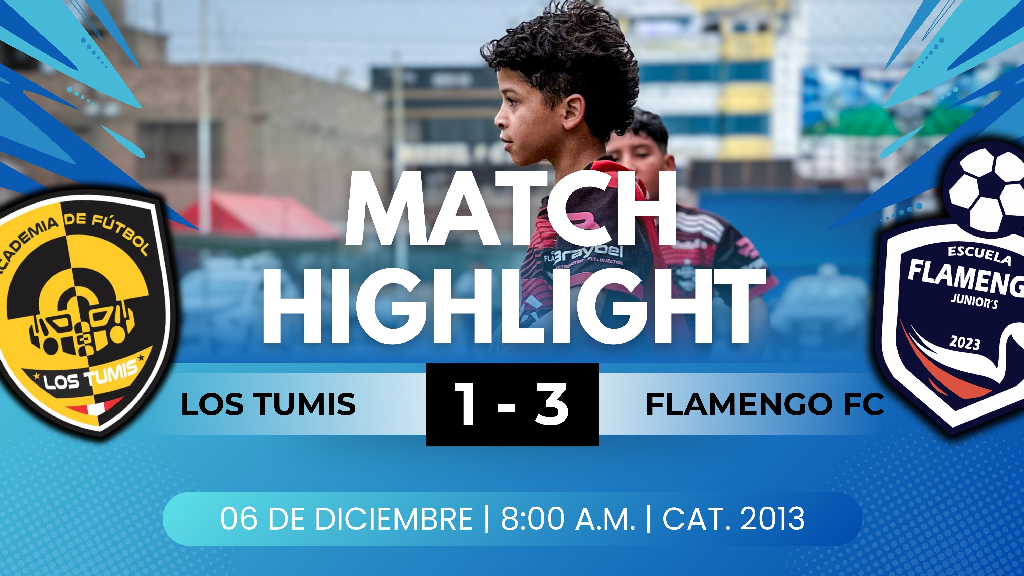 COPA PASIÓN Y FÚTBOL  - LOS TUMIS VS FLAMENGO FC 
en vivo por Facebook 