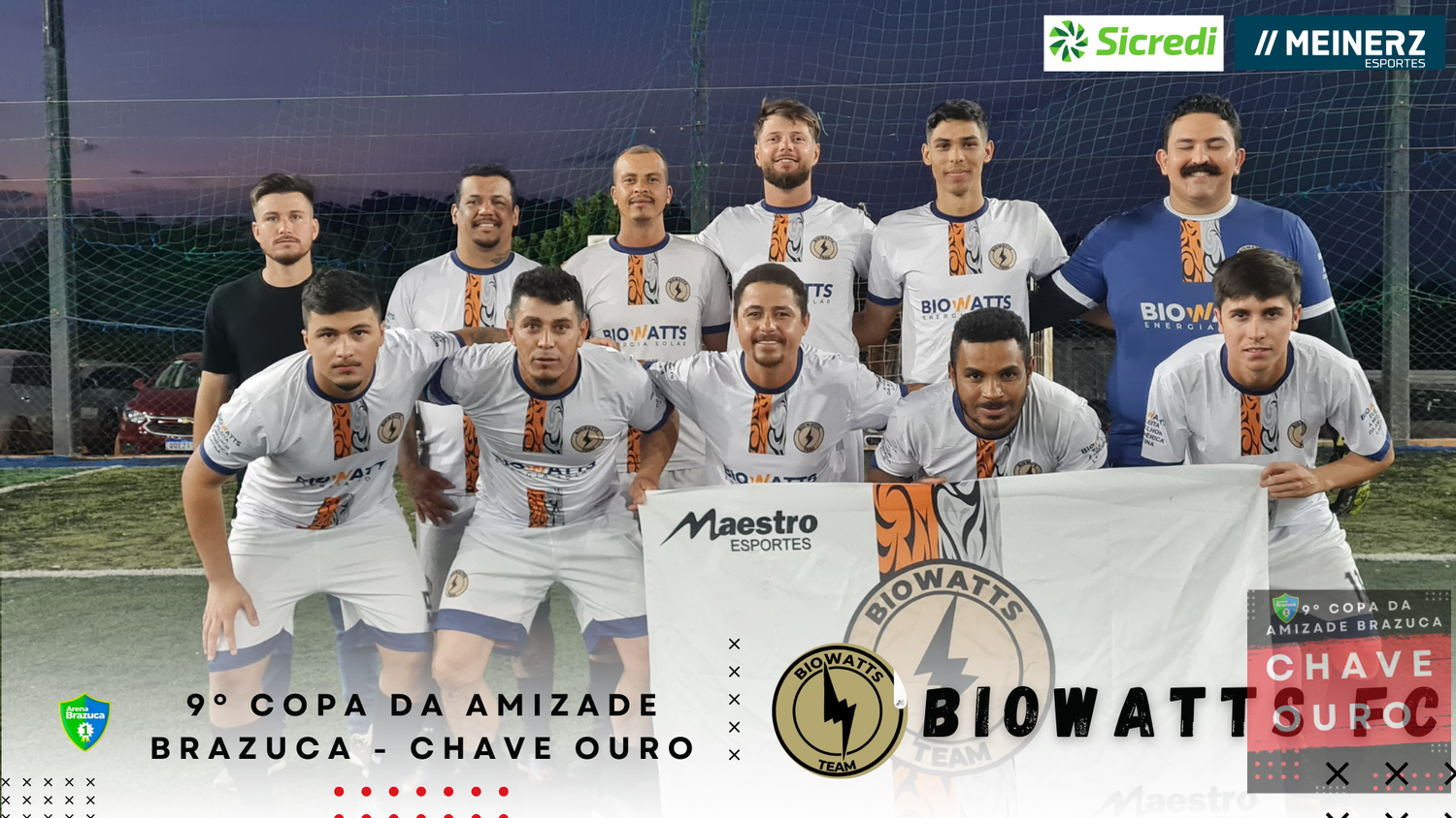 9° COPA AMIZADE OURO BRAZUCA  - 