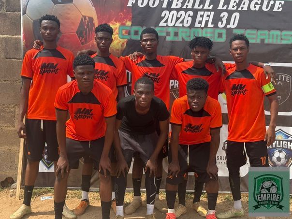 EMPIRE FOOTBALL LEAGUE  2026 EFL 3.0 - 	SALINI  FC