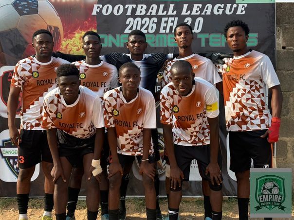 EMPIRE FOOTBALL LEAGUE  2026 EFL 3.0 - 	ROYAL FC