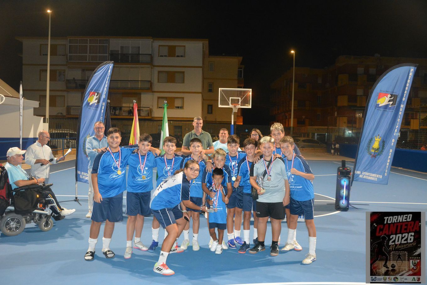 TORNEO FUTBOL SALA CANTERA 2026 - CAMPEON ALEVIN