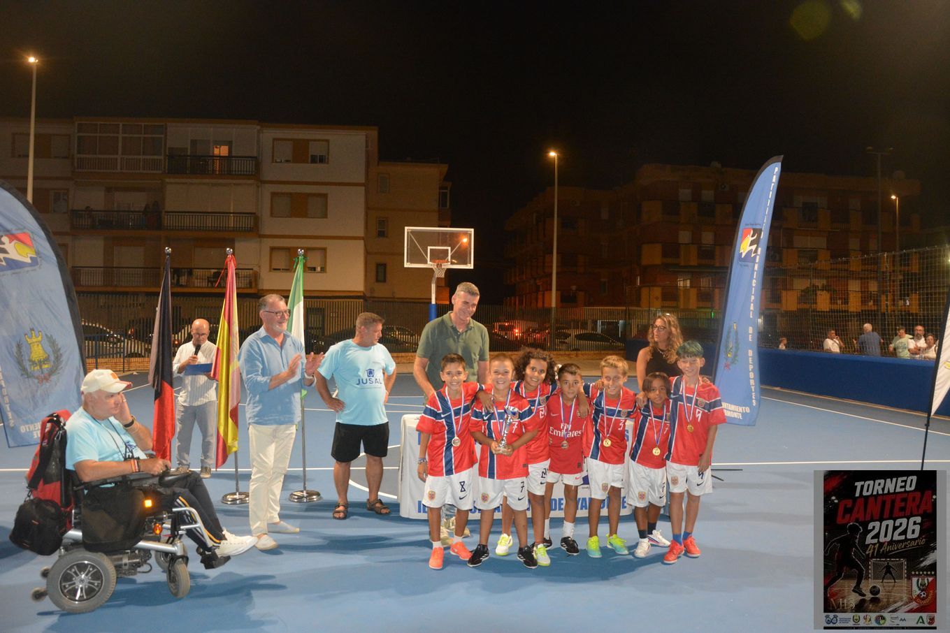 TORNEO FUTBOL SALA CANTERA 2026 - SUBCAMPEON.- LOS VIKINGOS