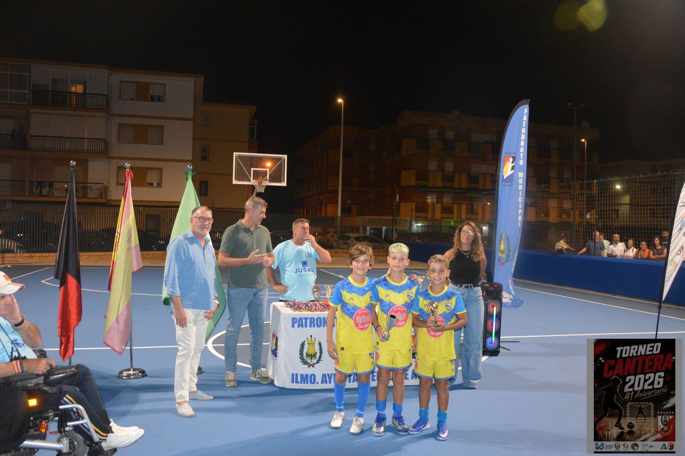TORNEO FUTBOL SALA CANTERA 2026 - TROFEO AL EQUIPO MENOS BATIDO.- LOS PELOTEROS