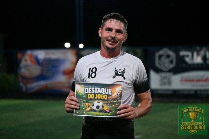 undefined - Anderson Chaves, marcou 2 gols, sendo um golaço de volei, foi eleito o destaque do jogo.